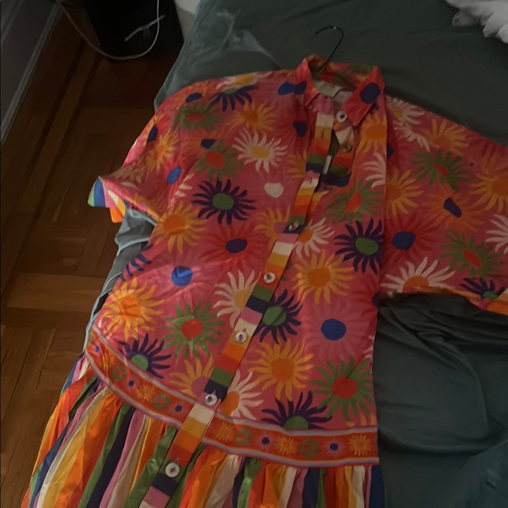 FARM Rio Multicolor Floral Dress - Picture 7 of 8